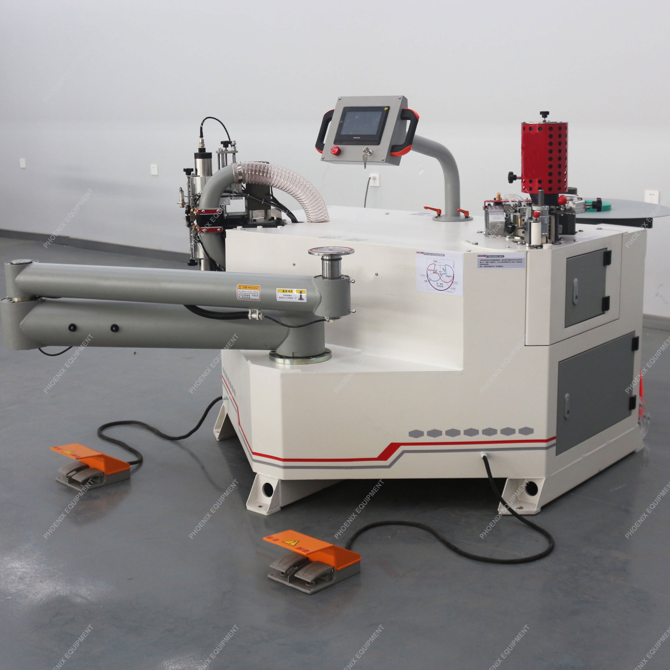 PM-620-3 High Quality Full Automatic Cabinet Door Furniture Machinery Woodworking Edge Banding Machine