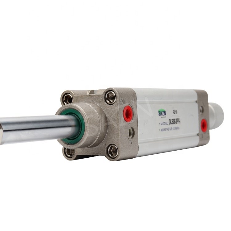 Airtac Adjustable ISO15552 ISO6431 PPV Piston Bore Size Double Acting DNC Series Air Pneumatic Cylinder