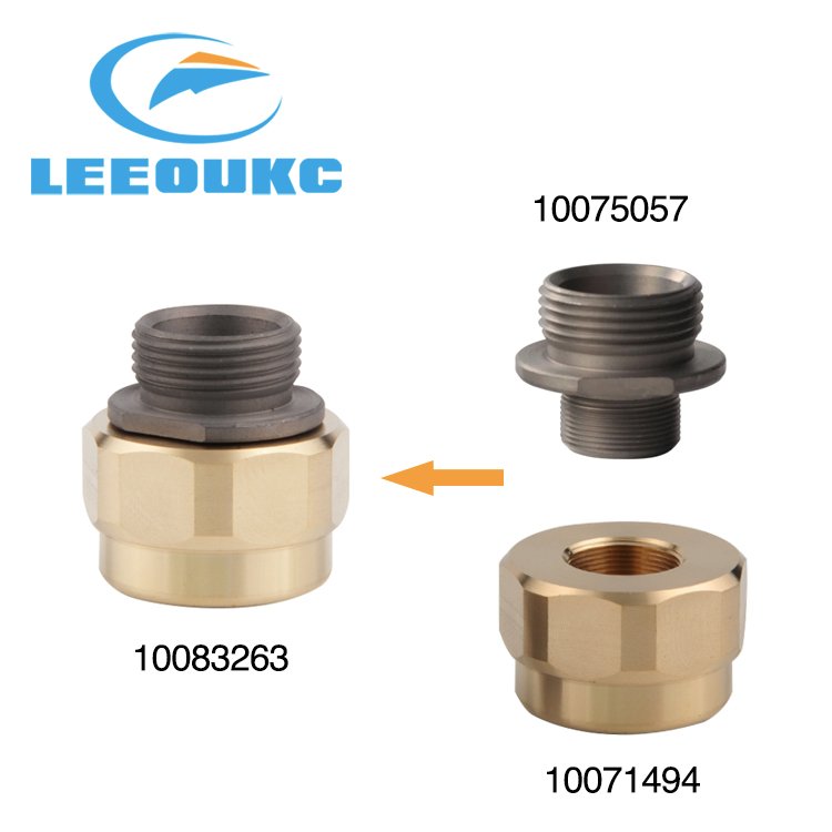 High Quality Laser Nozzle Body Adaptor 10083263 Combine 10071494+10075057 for by Fiber Laser Cutting Machines Factory Wholesale