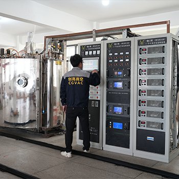 CGVAC Pvd Coating Machine Magnetron Sputtering Machine for Coating rainbow Color with Auto Control 300-400g/min