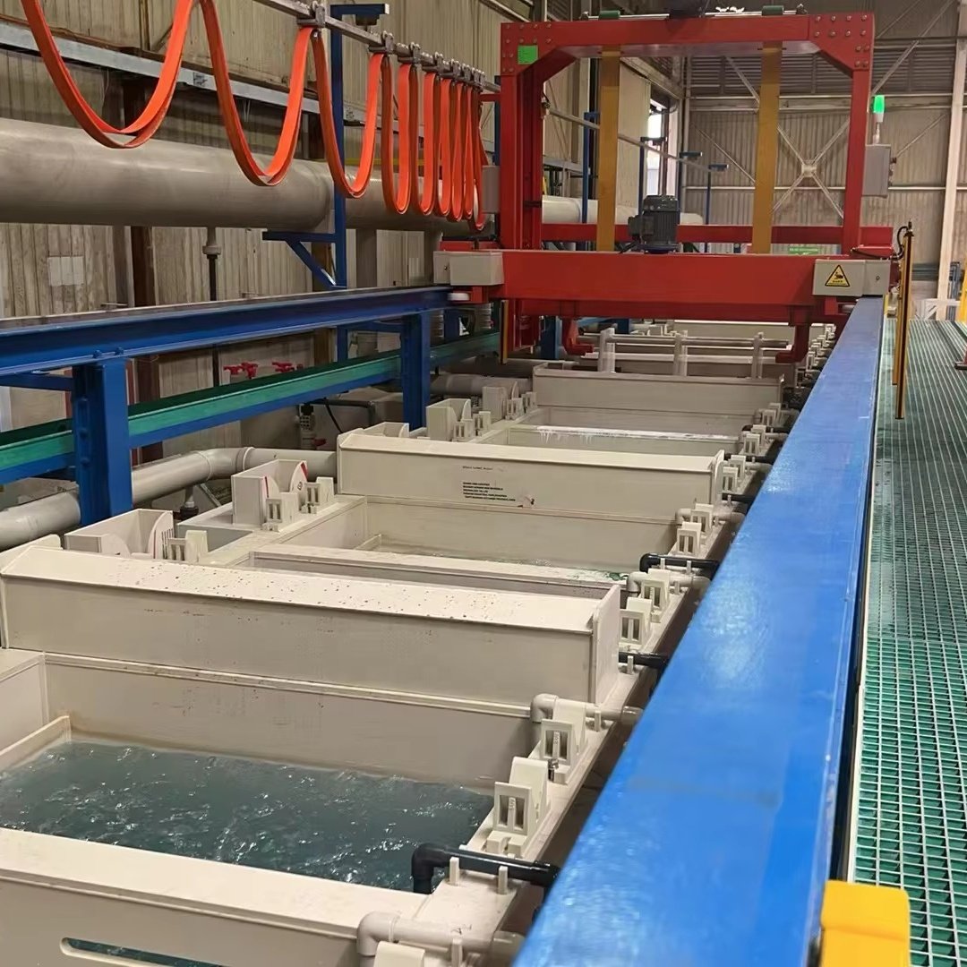 Hot Sale Alkaline Zinc Galvanizing Production Line Metal Electroplating Machinery One Stop Service