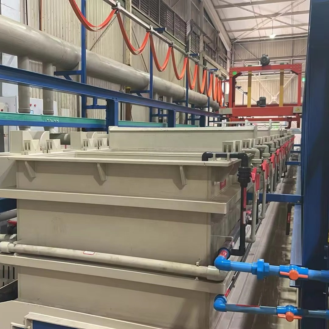 Hot Sale Alkaline Zinc Galvanizing Production Line Metal Electroplating Machinery One Stop Service
