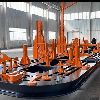 Customized Truck Frame Machine Straightening Pulling Tower Auto Body Collision Repair Equipment