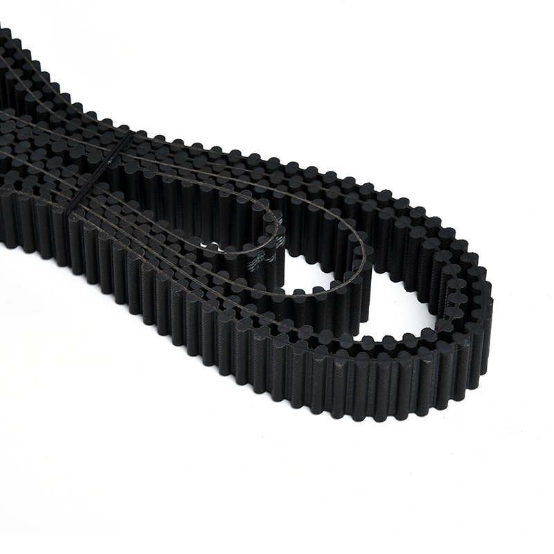 High quality cheap black industrial double side teeth timing belt Industrial rubber timing belt