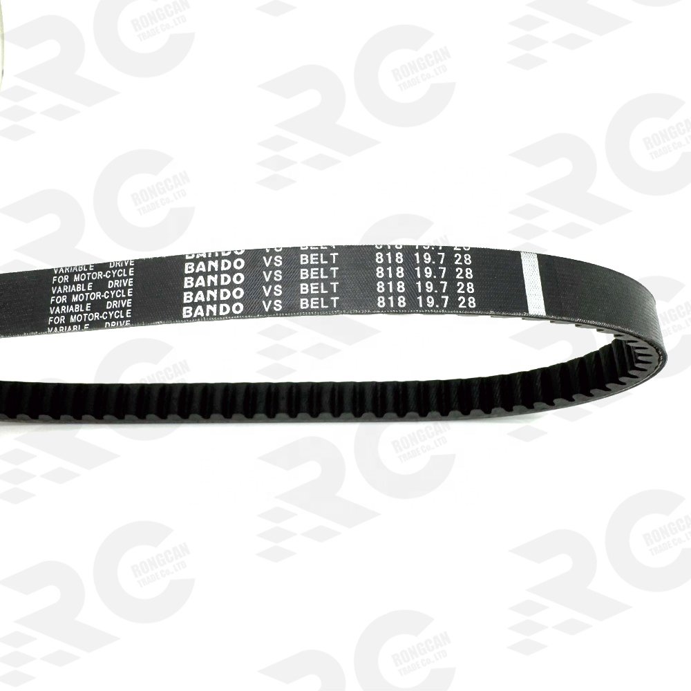Bando High Temperature Resistance Rubber V-Belts 818*19.7*28 SYM Jet4 Fiddle Orbit ATV UTV Drive Belt Motorcycle Accessories