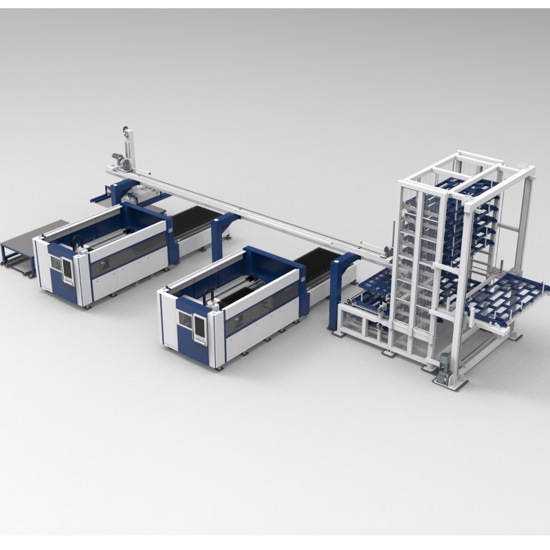 Laser Auto Loading and Unloading Smart System Cutter 3kw 3015 Fiber Laser Cutting Machine for SS MS CS