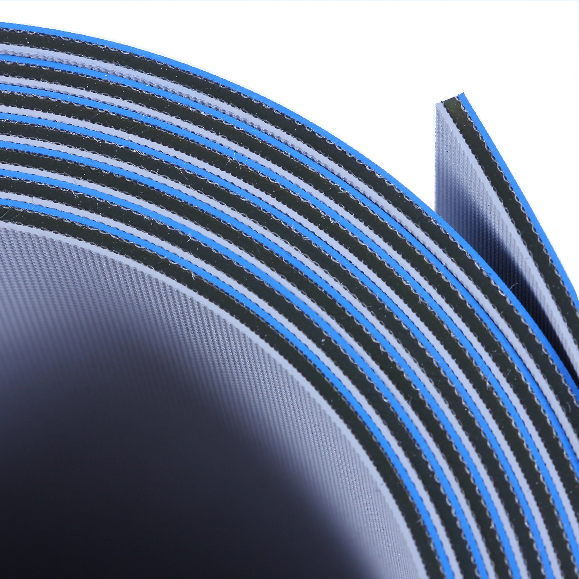 2.6mm antistatic conveyor belt for textile industry OE machine