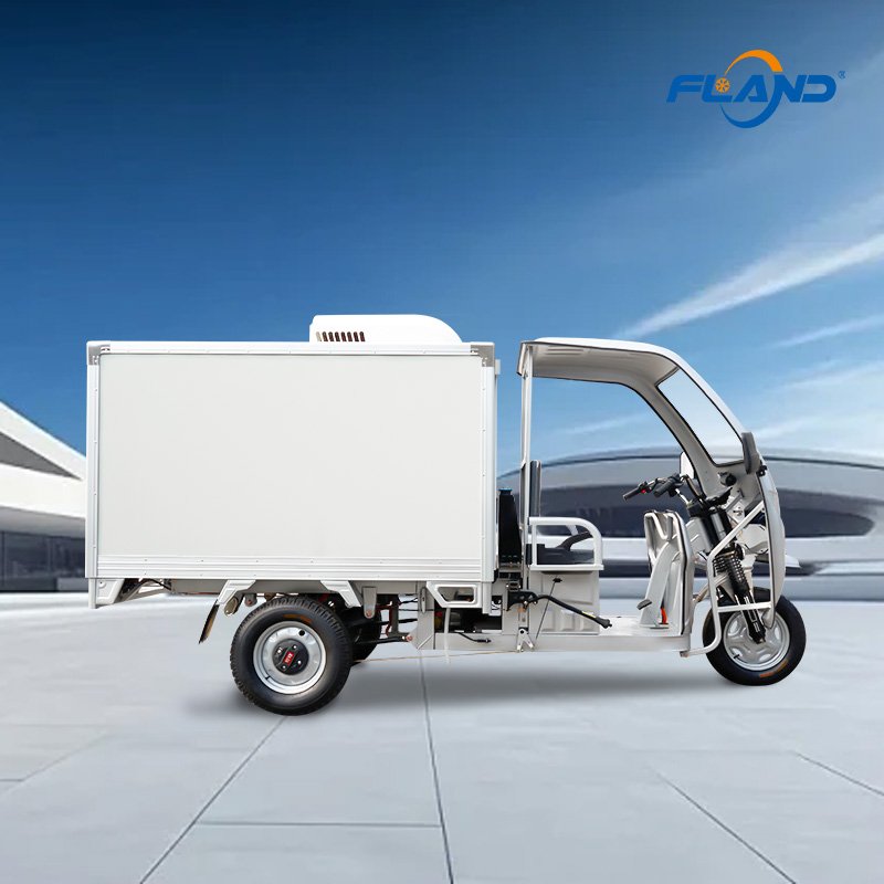 Fland Cold Room Truck Body Box Walk-in Refrigerated Trailers Mobile Freezer Cold Room Trailer