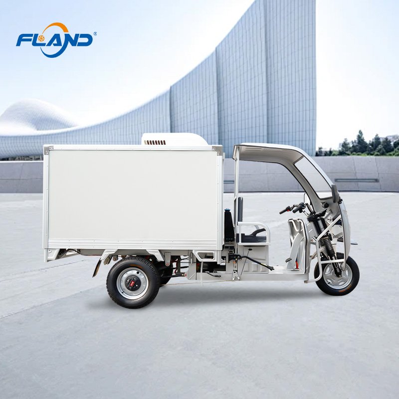Fland Cold Room Truck Body Box Walk-in Refrigerated Trailers Mobile Freezer Cold Room Trailer