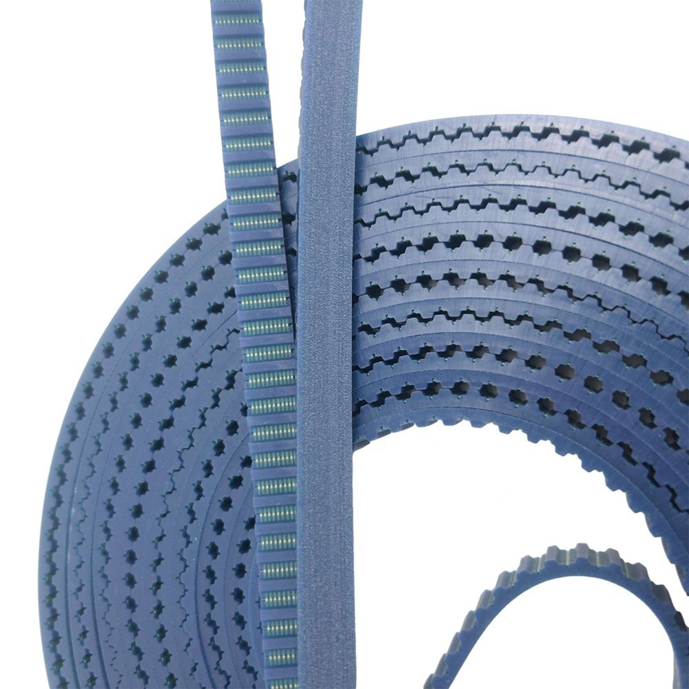 Factory standard polyurethane belt blue color model TT5 timing belt for circular knitting machine