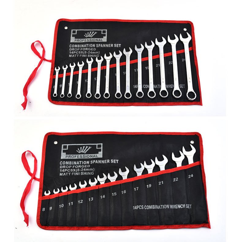 Open End Plum Wrench Auto Repair Hardware Tool Set
