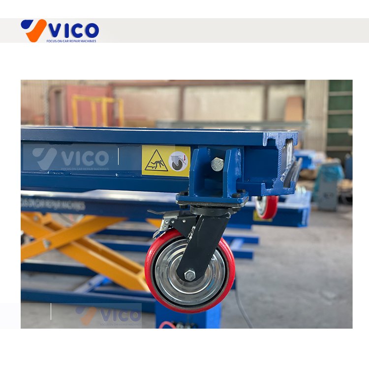 Vico Car Repair Bench Auto Body Shop Dent Pulling Bench Vehicle Chassis Straightener Automotive Chassis Straightener #VF7100