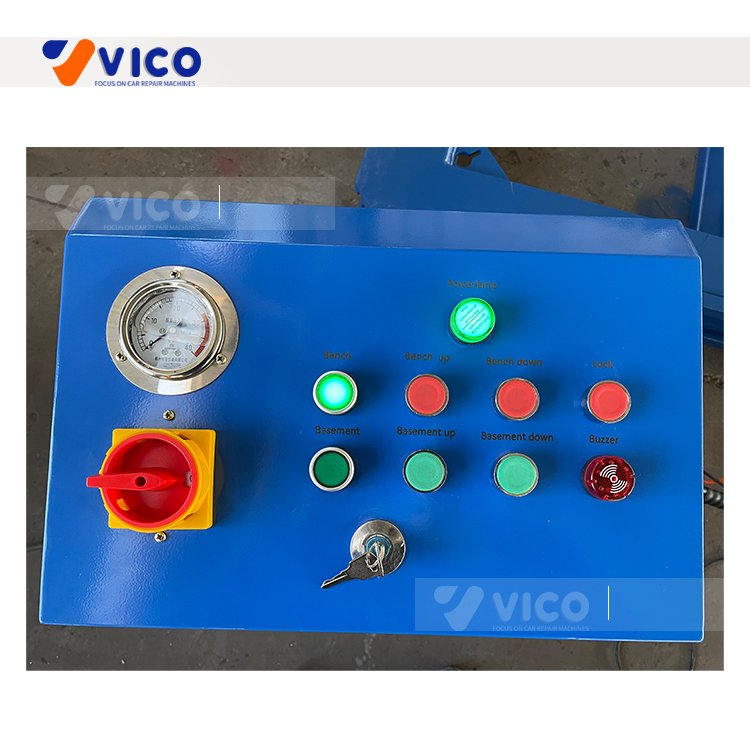 Vico Car Repair Bench Auto Body Shop Dent Pulling Bench Vehicle Chassis Straightener Automotive Chassis Straightener #VF7100