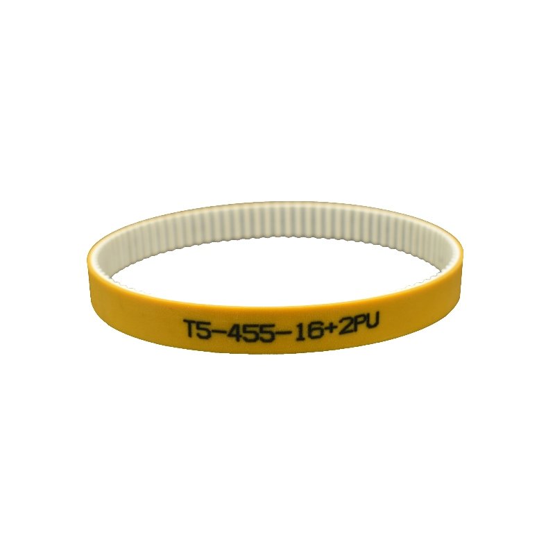 Yellow Color Bando Megadyne T5 455 16 2PU Wire Harness Machine Timing Belt