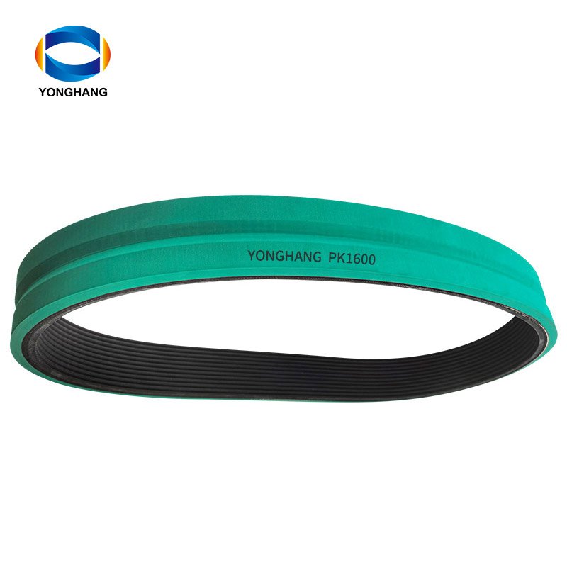 transmission pulle haul off belt thicken rubber traction belt drive rubber cable pulling machine belt