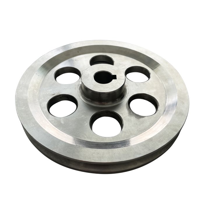 Big Size Cast Iron 3 Groove V Belt Pulley Wheel 3 inch SPC 300X1 Mining Pulley Ametric Groove V-Belt Pulley