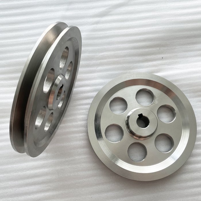 Big Size Cast Iron 3 Groove V Belt Pulley Wheel 3 inch SPC 300X1 Mining Pulley Ametric Groove V-Belt Pulley