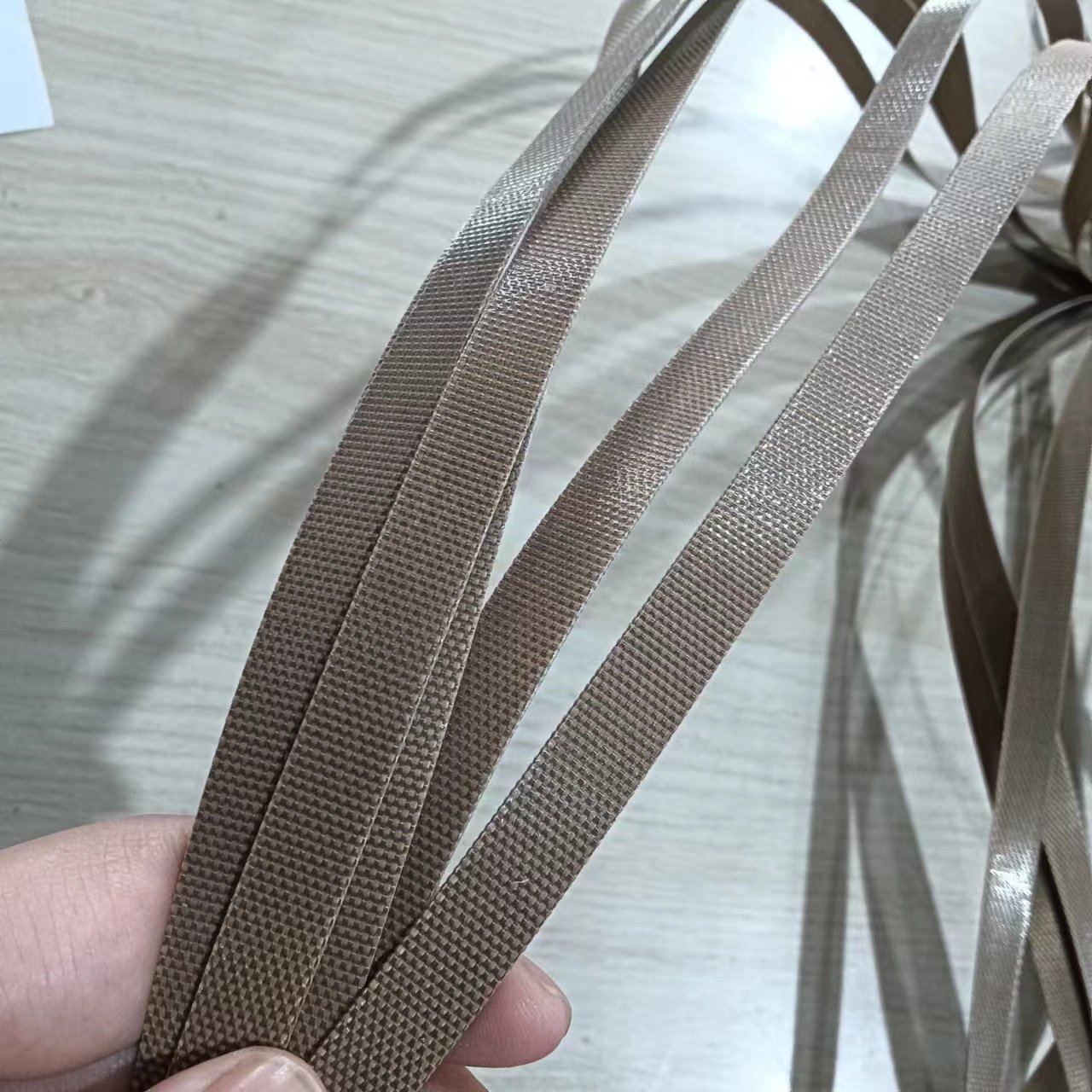 90° panel turn conveyor High temperature resistance belt for circuit board factory