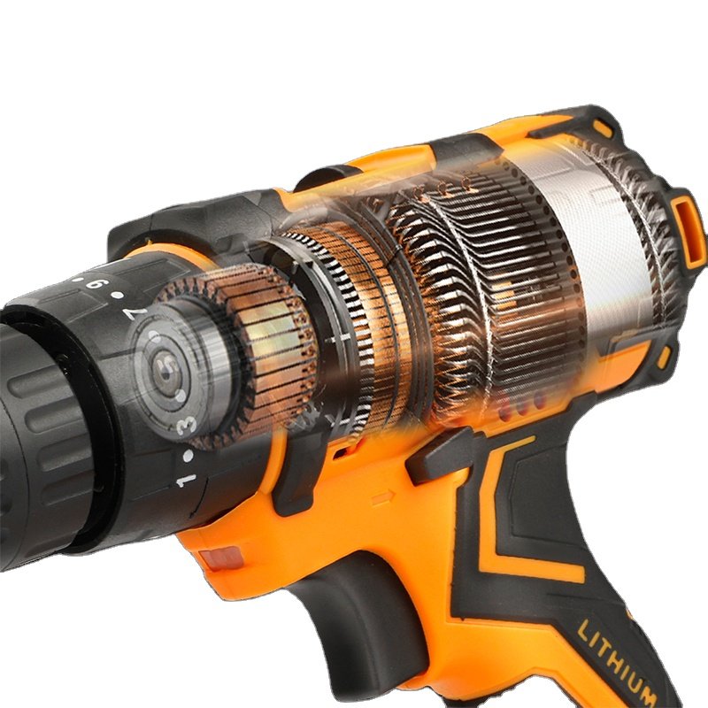 Professional 21V Cordless Power Tool Hammer SDS Impact Electric Drill Steel Wood Key Other Hand Power Tools Accessories CE 2kg
