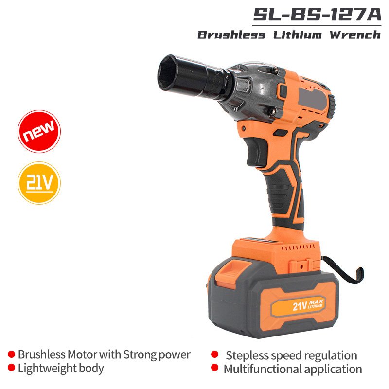 21v Super Discount Brushless Electric Wrench High Torque Power Wrench Tools