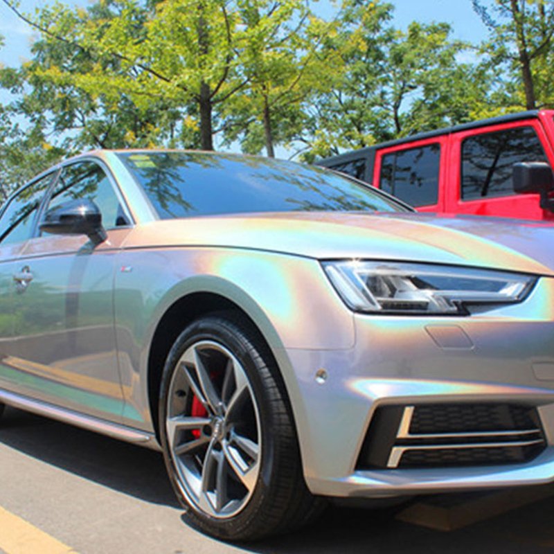 LS04 BOSSBON EAGLES Diamond Laser Silver Paint Polyurethane Acrylic Car Refinish Paint Medium Solid Car Paint System