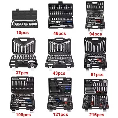BY 216PCS Car Repair Tool Lens Repair Kitsrepair Cabinet Repair Glass Body Equipment Continental Tire Vehicle