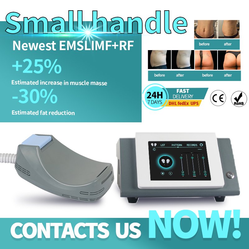 Portable Body Sculpting Machine Mini High Emt EMS Magnetic EMS Ultra-thin Fat Burning Body Sculpting Muscle Stimulator Machine