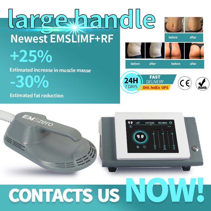 Portable Body Sculpting Machine Mini High Emt EMS Magnetic EMS Ultra-thin Fat Burning Body Sculpting Muscle Stimulator Machine
