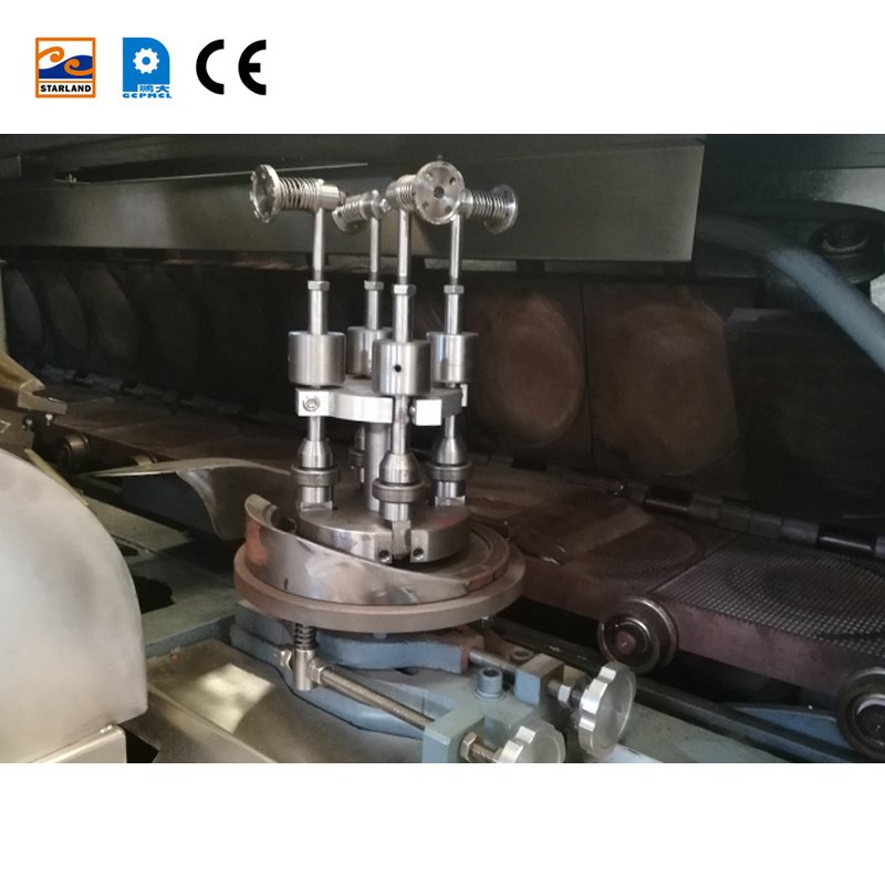 Industrial Auto Crispy Biscuit Cone Production Line Ice Cream Production Equipment
