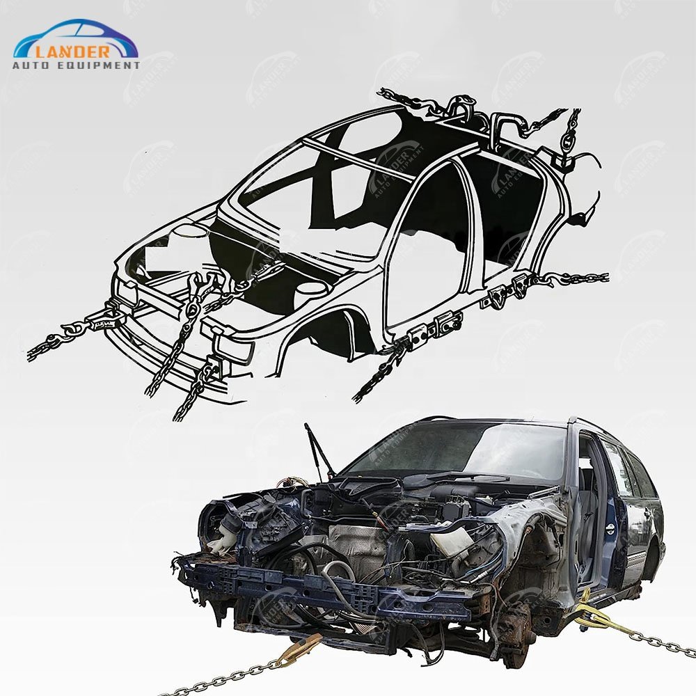 High Quality 2-Way Self-Tightening Auto Body Repair Pull Mini Clamp