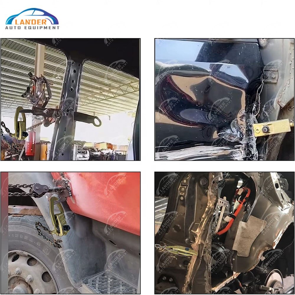 High Quality 2-Way Self-Tightening Auto Body Repair Pull Mini Clamp