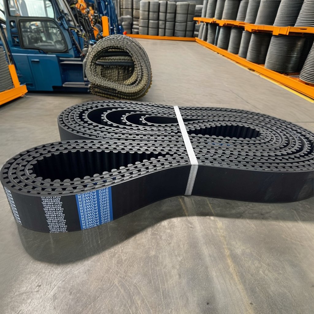 High Quality Transmission Teeth Belts Industrial Rubber Teeth Wedge Belt
