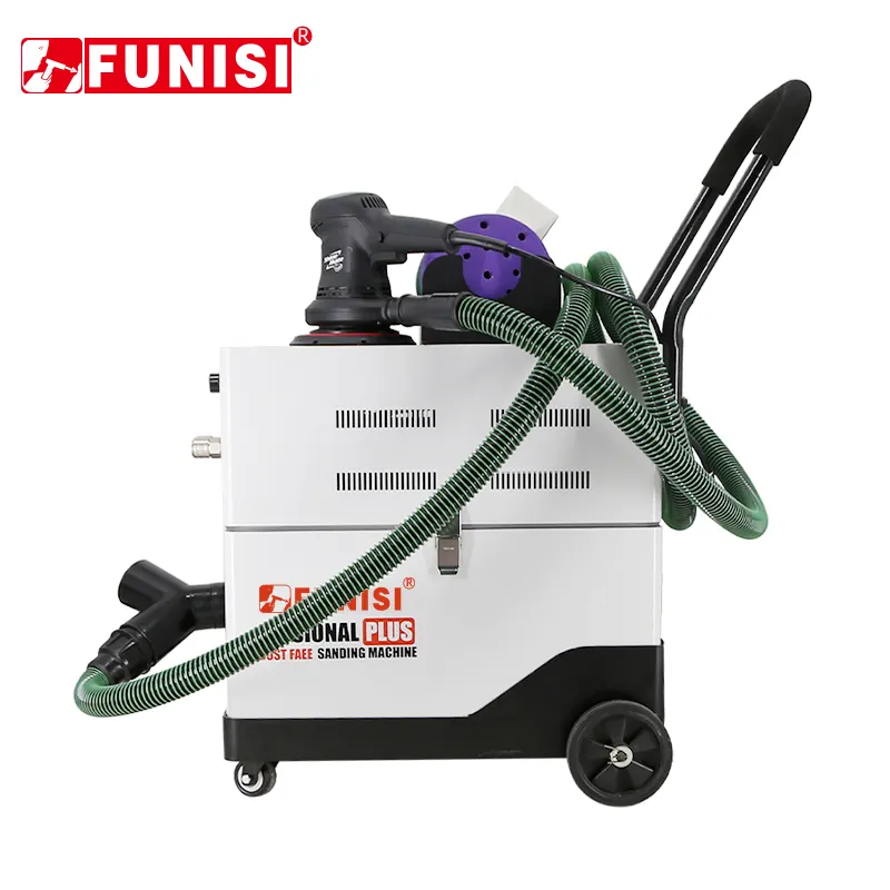 FUNISI F1 Metal Sheet Dust Free Dry Sanding Machine Dust Extractor for Car Repairing