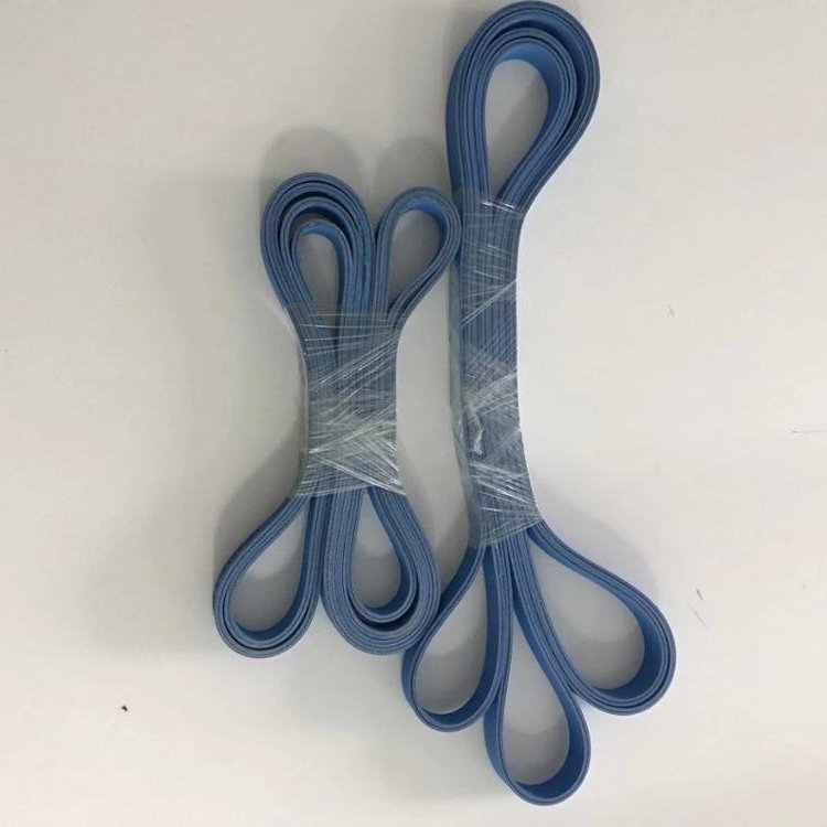 hot selling green rubber transmission belt for folder gluer