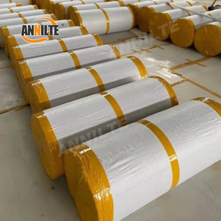 ANNILTE 1.0mm 1.2mm Poultry PP polypropylene chicken manure conveyor belt pp dung cleaning belt for manufacturing plant