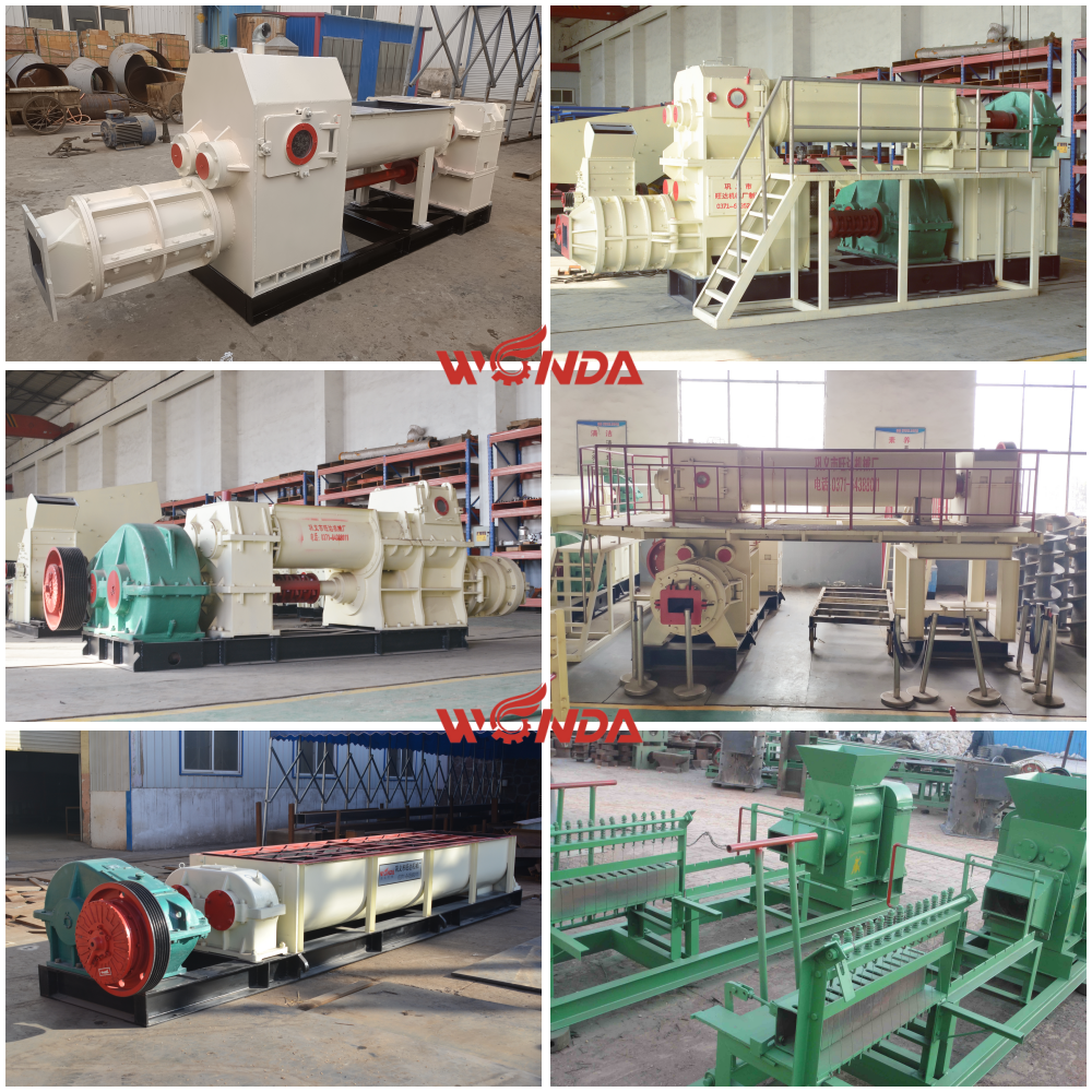 Best Sale Red Earth Eco Mud Fly Ash Brick Making Machinery Solid Hollow Bricks Machines Fire Brick Production Equipment Kiln