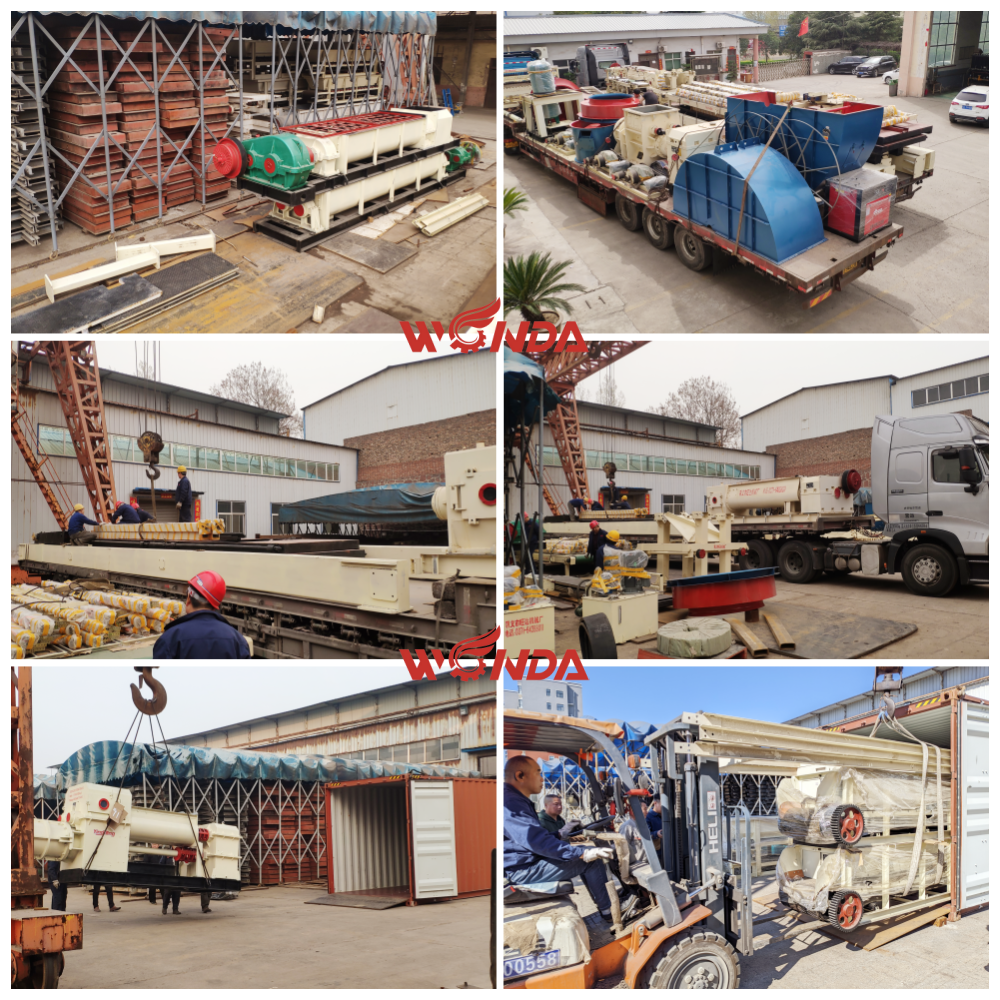 Best Sale Red Earth Eco Mud Fly Ash Brick Making Machinery Solid Hollow Bricks Machines Fire Brick Production Equipment Kiln