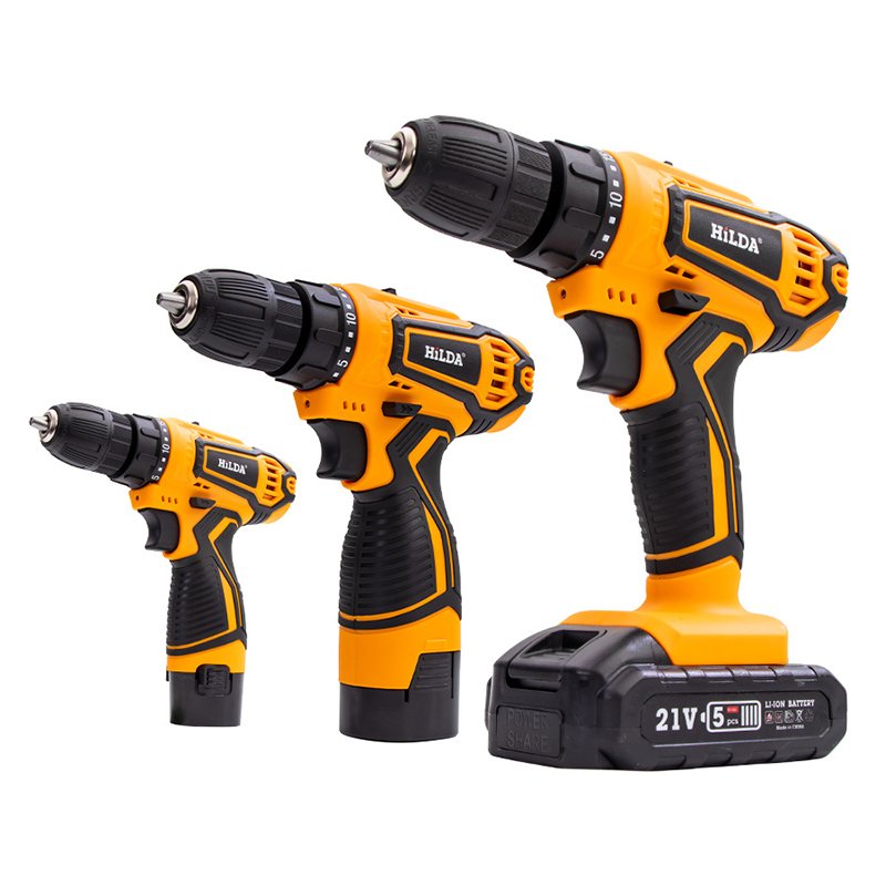Cordless Electric Drills Portable Hand held Lithium Battery Tools Set Mini Drill Machine Power Drills Kit