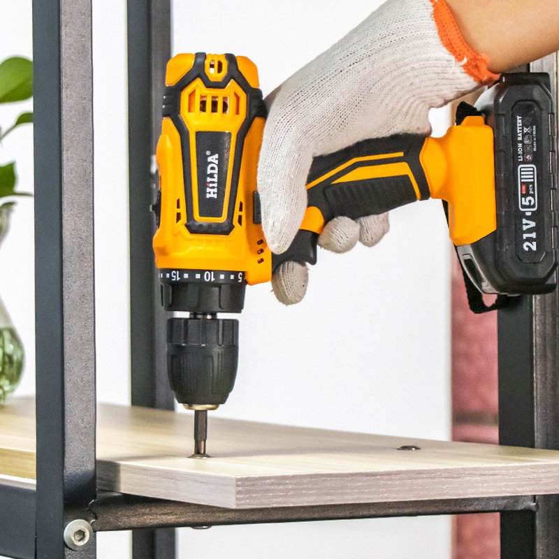 Cordless Electric Drills Portable Hand held Lithium Battery Tools Set Mini Drill Machine Power Drills Kit