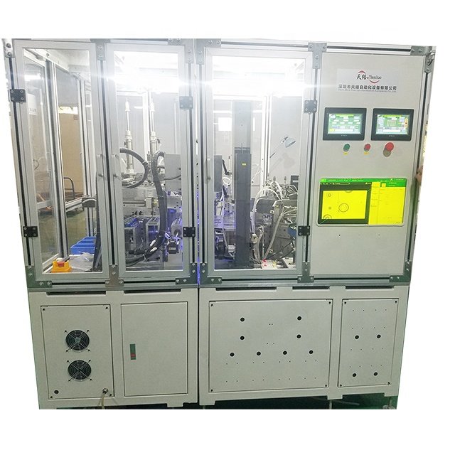 Tianluo Custom Automatic Spray Lid Machinery Production Line Product Making Equipment Glass Plastic Bottle Screw Capping Machine