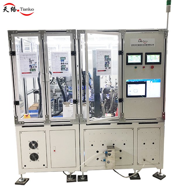 Tianluo Custom Automatic Spray Lid Machinery Production Line Product Making Equipment Glass Plastic Bottle Screw Capping Machine