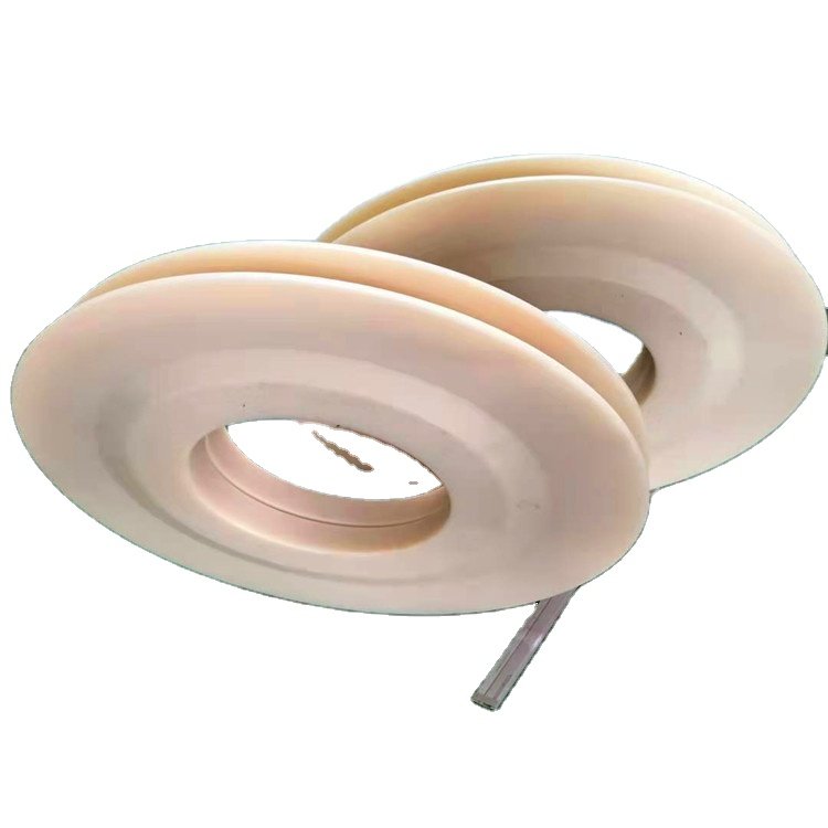 Hot sale China Made Plastic Nylon Crane Sheave Pulley Guiding Sheave V belt Pulley wheel