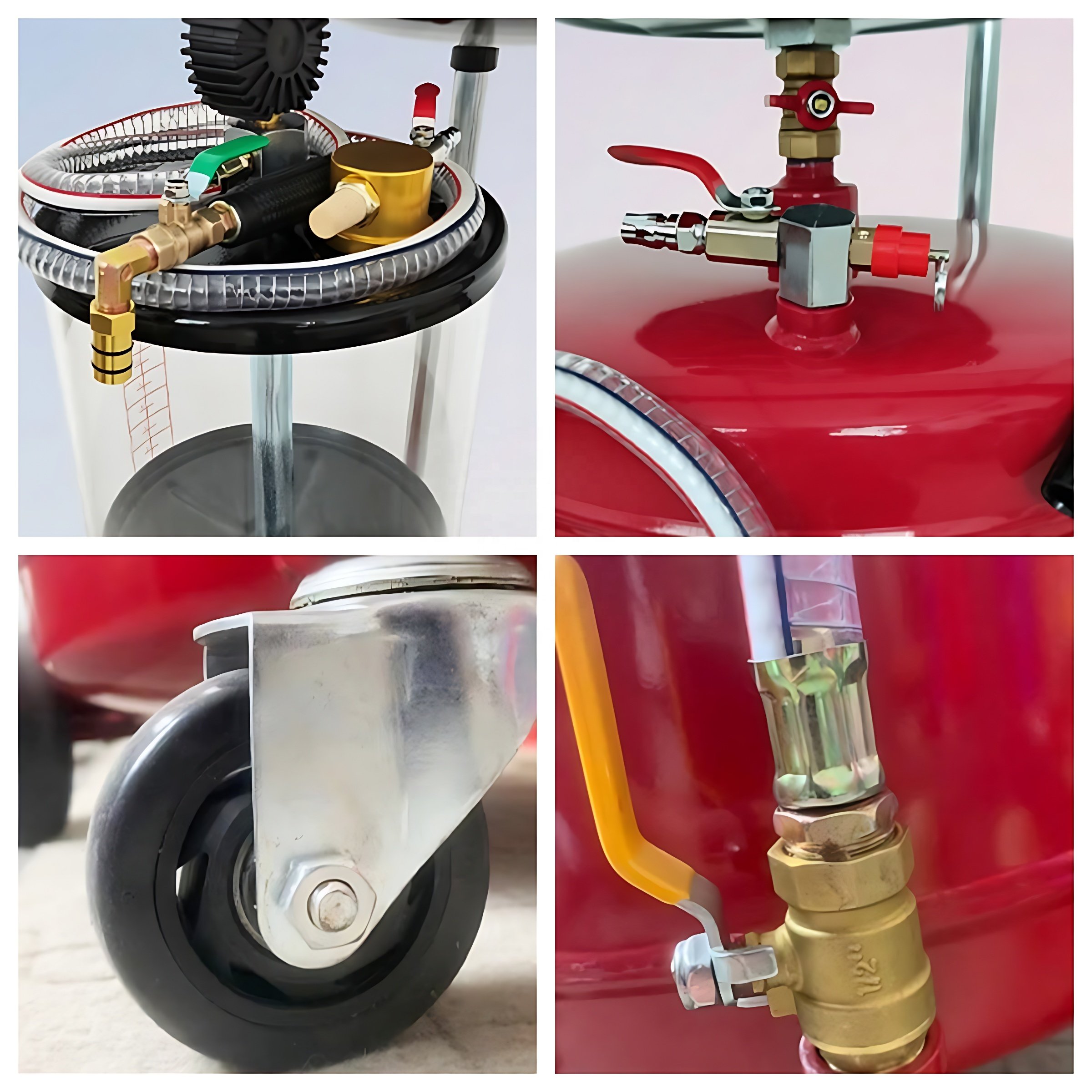 High Quality Pneumatic Vacuum Oil Extractor Adjustable Tube Oil Changer Oil Collecting & Draining Machine Body Repair Equipment