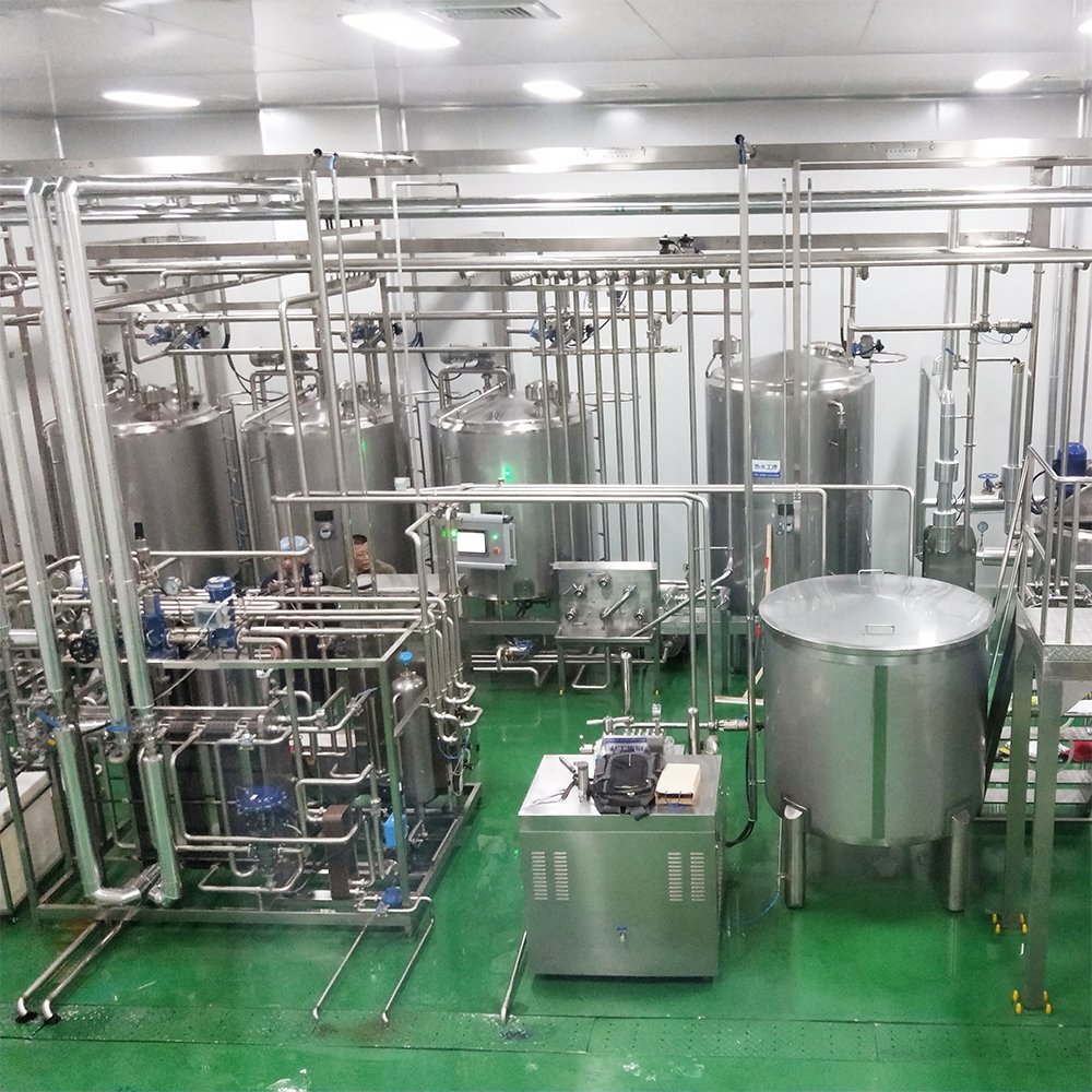 Small Scale Milk Production Complete Line Powder Milk Production Line