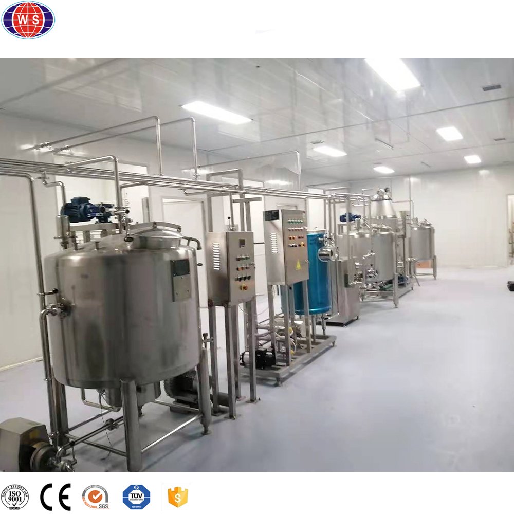 Small Scale Milk Production Complete Line Powder Milk Production Line