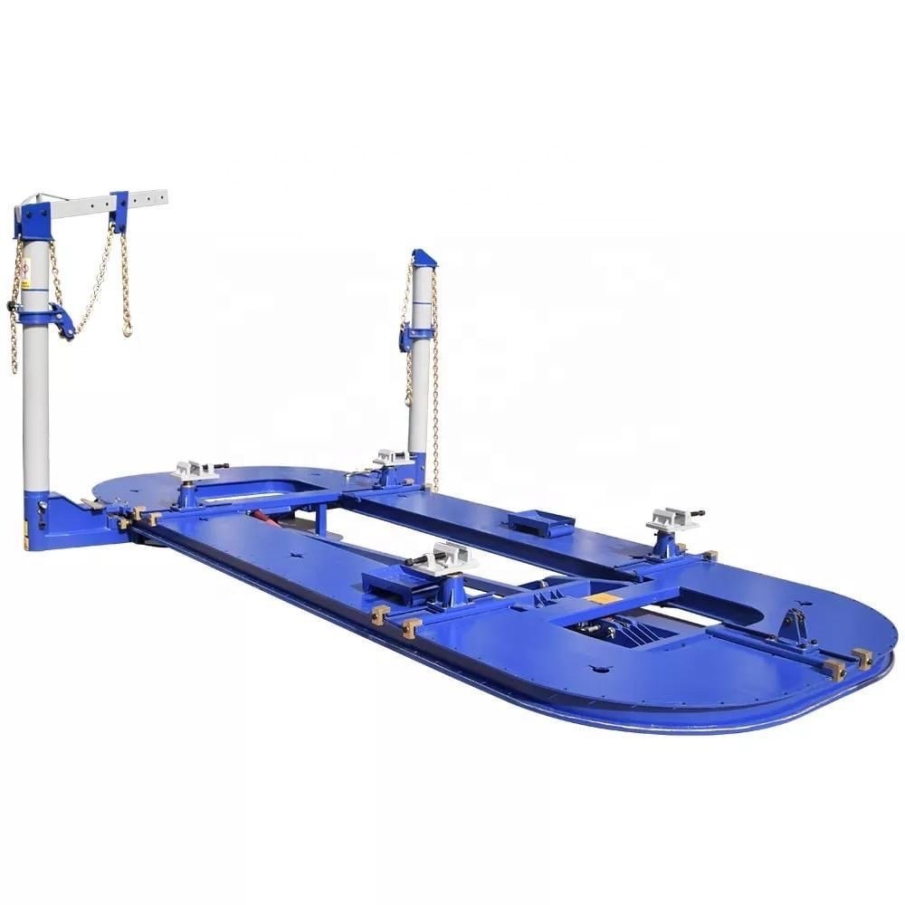 Work Shop Fame Machine with 3 Towers Girder Calibrator Auto Body Collision Frame Repair Machine