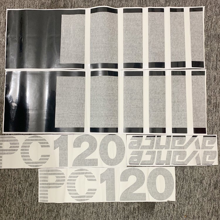 Excavator Parts Komatsu Whole Machine Body Sticker PC60-6 PC70-6 PC90-6 PC200-6 PC300-6 Custom Stickers