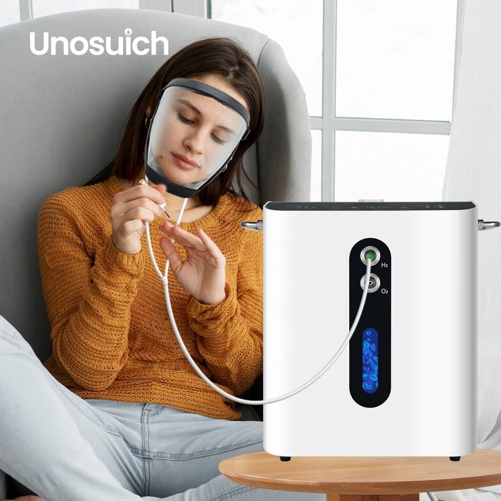 Fashion Hydrogen Inhaler Face Mask H2 Gas Inhaler Facial Mask Improve Facial Condition Hydrogen Mask
