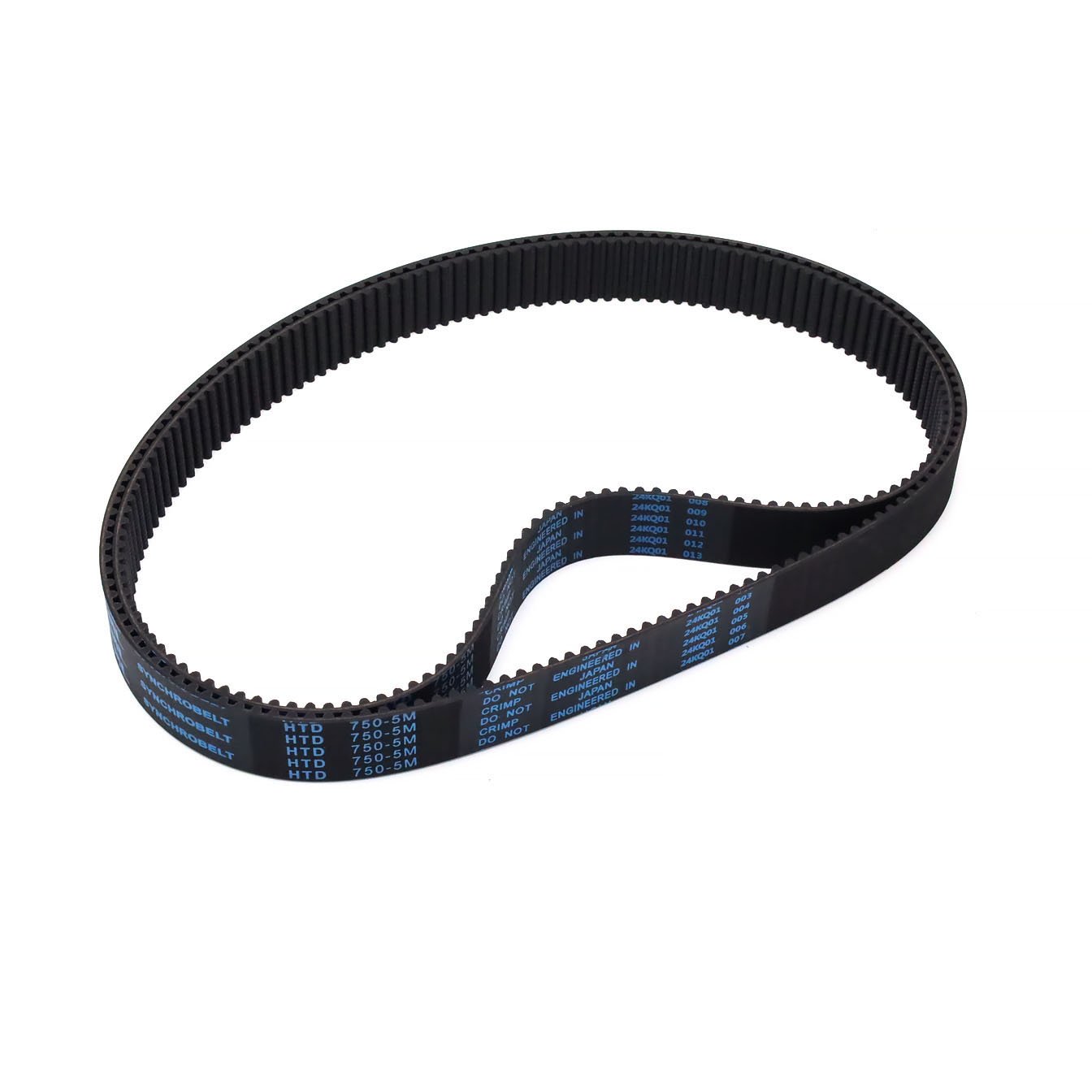 KML brand transmission belts HTD 5M timing belt length 750mm closed up belts