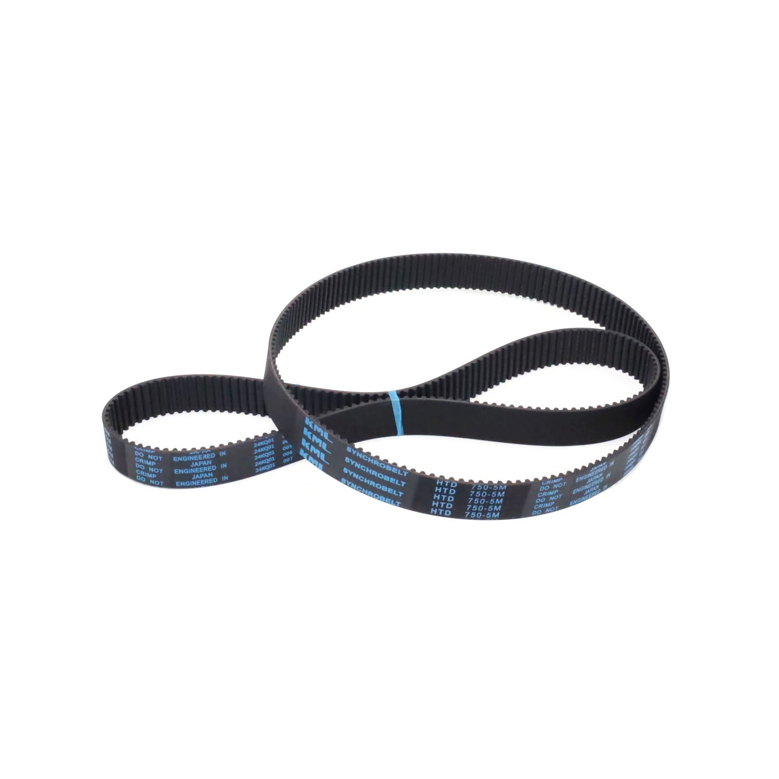 KML brand transmission belts HTD 5M timing belt length 750mm closed up belts